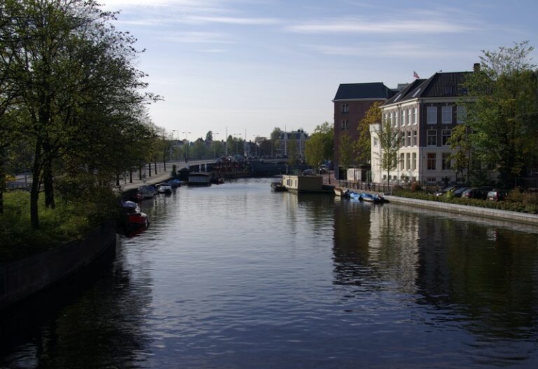 Seventeenth-Century Canal Ring Area of Amsterdam inside the Singelgracht